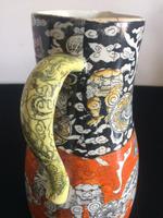 Graduated Pair of Masons Jugs in the Rare Bandana Pattern, Chinoiserie, 1840 (6 of 14) Graduated Pair of Masons Jugs in the Rare Bandana Pattern, Chinoiserie, 1840 (6 of 14)