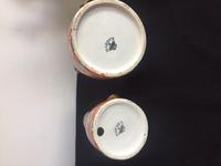 Graduated Pair of Masons Jugs in the Rare Bandana Pattern, Chinoiserie, 1840 (11 of 14) Graduated Pair of Masons Jugs in the Rare Bandana Pattern, Chinoiserie, 1840 (11 of 14)