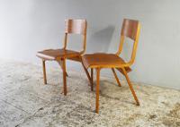 1960s Scandinavian Mid Century Plywood Stacking Chair '30 Available' (3 of 4) 1960s Scandinavian Mid Century Plywood Stacking Chair '30 Available' (3 of 4)