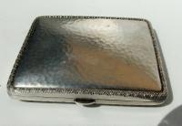 Rare Stunning Austrian Solid Silver Planished Finish Cigarette / Card Case c.1900 (12 of 12) Rare Stunning Austrian Solid Silver Planished Finish Cigarette / Card Case c.1900 (12 of 12)