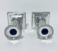 Pair of Antique Victorian Silver Candlesticks (10 of 15) Pair of Antique Victorian Silver Candlesticks (10 of 15)