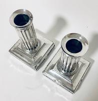 Pair of Antique Victorian Silver Candlesticks (9 of 15) Pair of Antique Victorian Silver Candlesticks (9 of 15)