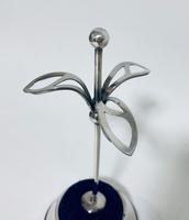 Antique Solid Silver Hat Pin Cushion Stand (6 of 8) Antique Solid Silver Hat Pin Cushion Stand (6 of 8)