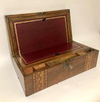 Antique Victorian Tunbridge Ware Writing Slope Box (11 of 17) Antique Victorian Tunbridge Ware Writing Slope Box (11 of 17)