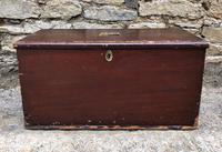 Small Antique Military Stained Pine Trunk (2 of 17) Small Antique Military Stained Pine Trunk (2 of 17)