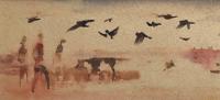 Original Watercolour 'Sunset' by Ken Walch (2 of 3) Original Watercolour 'Sunset' by Ken Walch (2 of 3)