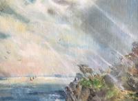 Original Oil Painting 'Stag at the Loch' by Barbara Lady Brassey. 1911-2010. Signed & Dated 1978 (2 of 3) Original Oil Painting 'Stag at the Loch' by Barbara Lady Brassey. 1911-2010. Signed & Dated 1978 (2 of 3)