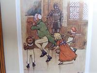 Charming Edwardian Christmas Print by Cecil Aldin (5 of 5) Charming Edwardian Christmas Print by Cecil Aldin (5 of 5)