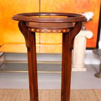 Jardinière Inlaid Mahogany Plant Stand (2 of 8) Jardinière Inlaid Mahogany Plant Stand (2 of 8)