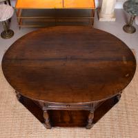 Oak Creedence Table Large Carved Folding Dining Console Table (3 of 12) Oak Creedence Table Large Carved Folding Dining Console Table (3 of 12)