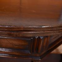 Oak Creedence Table Large Carved Folding Dining Console Table (8 of 12) Oak Creedence Table Large Carved Folding Dining Console Table (8 of 12)