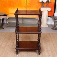 Etagere 19th Century Portable Walnut Whatnot (2 of 10) Etagere 19th Century Portable Walnut Whatnot (2 of 10)