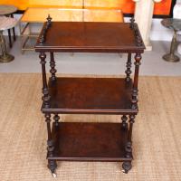 Etagere 19th Century Portable Walnut Whatnot (3 of 10) Etagere 19th Century Portable Walnut Whatnot (3 of 10)