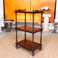 Etagere 19th Century Portable Walnut Whatnot (8 of 10) Etagere 19th Century Portable Walnut Whatnot (8 of 10)