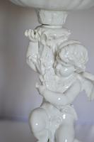 Copeland White Glazed Porcelain Fruit Stand Modelled as a Cherub c.1900 (6 of 9) Copeland White Glazed Porcelain Fruit Stand Modelled as a Cherub c.1900 (6 of 9)