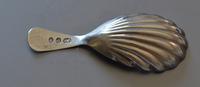 George III Silver Bright Cut Engraved Caddy Spoon, London 1790 (5 of 5) George III Silver Bright Cut Engraved Caddy Spoon, London 1790 (5 of 5)