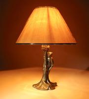 Original Art Nouveau Period Amusing Table Lamp, Continental Germany / Austria c.1900 (7 of 7) Original Art Nouveau Period Amusing Table Lamp, Continental Germany / Austria c.1900 (7 of 7)