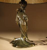 Original Art Nouveau Period Amusing Table Lamp, Continental Germany / Austria c.1900 (4 of 7) Original Art Nouveau Period Amusing Table Lamp, Continental Germany / Austria c.1900 (4 of 7)