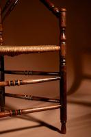 Very Decorative Elmwood Triangle Armchair C.1900 (6 of 6) Very Decorative Elmwood Triangle Armchair C.1900 (6 of 6)