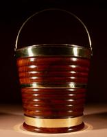Early Dutch Cuban Mahogany & Brass Bound Bucket / Jardinière 19th Century (2 of 9) Early Dutch Cuban Mahogany & Brass Bound Bucket / Jardinière 19th Century (2 of 9)