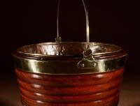 Early Dutch Cuban Mahogany & Brass Bound Bucket / Jardinière 19th Century (4 of 9) Early Dutch Cuban Mahogany & Brass Bound Bucket / Jardinière 19th Century (4 of 9)