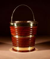 Early Dutch Cuban Mahogany & Brass Bound Bucket / Jardinière 19th Century (5 of 9) Early Dutch Cuban Mahogany & Brass Bound Bucket / Jardinière 19th Century (5 of 9)