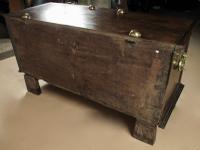 Dutch Colonial Hard Wood Chest with Brass Mounts (3 of 5)