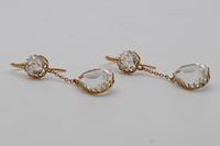 Gold and Rock Crystal Earrings (3 of 3) Gold and Rock Crystal Earrings (3 of 3)