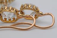 Gold and Rock Crystal Earrings (2 of 3) Gold and Rock Crystal Earrings (2 of 3)