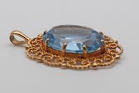 Vintage Topaz & 9ct Gold Pendant (2 of 4) Vintage Topaz & 9ct Gold Pendant (2 of 4)