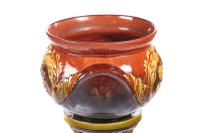 Antique Glazed Staffordshire Pottery Jardiniere on Stand (9 of 10) Antique Glazed Staffordshire Pottery Jardiniere on Stand (9 of 10)