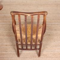 Oak Armchair Rushwork Seated Chair 19th Century (9 of 12) Oak Armchair Rushwork Seated Chair 19th Century (9 of 12)
