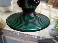 Pair of Georgian / Victorian Dark Green Glass Rummers. (5 of 8) Pair of Georgian / Victorian Dark Green Glass Rummers. (5 of 8)