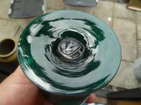 Pair of Georgian / Victorian Dark Green Glass Rummers. (6 of 8) Pair of Georgian / Victorian Dark Green Glass Rummers. (6 of 8)