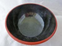 Vintage Mid Century Chinese Cinnabar Lacquer Bowl (3 of 7) Vintage Mid Century Chinese Cinnabar Lacquer Bowl (3 of 7)