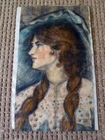Stunning 19th Century Pre Raphaelite Portrait of a Young Lady - Rossetti, Millais, Holman Hunt (2 of 6) Stunning 19th Century Pre Raphaelite Portrait of a Young Lady - Rossetti, Millais, Holman Hunt (2 of 6)