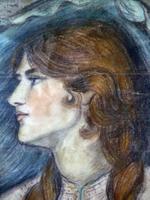 Stunning 19th Century Pre Raphaelite Portrait of a Young Lady - Rossetti, Millais, Holman Hunt (3 of 6) Stunning 19th Century Pre Raphaelite Portrait of a Young Lady - Rossetti, Millais, Holman Hunt (3 of 6)