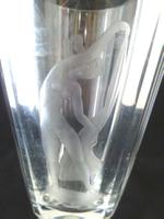 Fine Simon Gate For Orrefors Glass Vase- Naked Maiden- 1930'S. -- Free Uk Postage (2 of 4) Fine Simon Gate For Orrefors Glass Vase- Naked Maiden- 1930'S. -- Free Uk Postage (2 of 4)