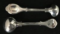 Silver Condiment Spoons (3 of 4) Silver Condiment Spoons (3 of 4)