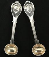 Silver Condiment Spoons (2 of 4) Silver Condiment Spoons (2 of 4)