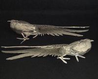 Pair of Silver Plated Table Pheasants (3 of 4) Pair of Silver Plated Table Pheasants (3 of 4)