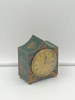 Antique French Green Chinoiserie Mantel Clock (2 of 7) Antique French Green Chinoiserie Mantel Clock (2 of 7)