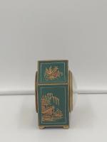 Antique French Green Chinoiserie Mantel Clock (5 of 7) Antique French Green Chinoiserie Mantel Clock (5 of 7)