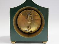 Antique French Green Chinoiserie Mantel Clock (7 of 7) Antique French Green Chinoiserie Mantel Clock (7 of 7)