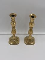Pair of Victorian Brass Candlesticks (2 of 5) Pair of Victorian Brass Candlesticks (2 of 5)