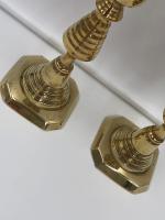 Pair of Victorian Brass Candlesticks (3 of 5) Pair of Victorian Brass Candlesticks (3 of 5)