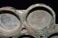 Turquoise Glazed Lamp 12th Century Kashan (2 of 3) Turquoise Glazed Lamp 12th Century Kashan (2 of 3)