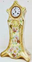 Rare Antique French 8 Day Hand Painted Vintage Sevres Porcelain Mantel Clock (3 of 11) Rare Antique French 8 Day Hand Painted Vintage Sevres Porcelain Mantel Clock (3 of 11)