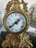 Rare Franz Hermle Imperial Gilt Mantel Ormolu Mantle Clock + Candelabras (4 of 6) Rare Franz Hermle Imperial Gilt Mantel Ormolu Mantle Clock + Candelabras (4 of 6)
