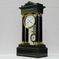 Rare Antique 1860 French Ebonised Ormolu Pendule J. Falconnier Portico Clock (4 of 11) Rare Antique 1860 French Ebonised Ormolu Pendule J. Falconnier Portico Clock (4 of 11)